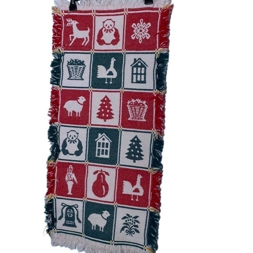 𝅺Vintage Christmas Table Runner‎
